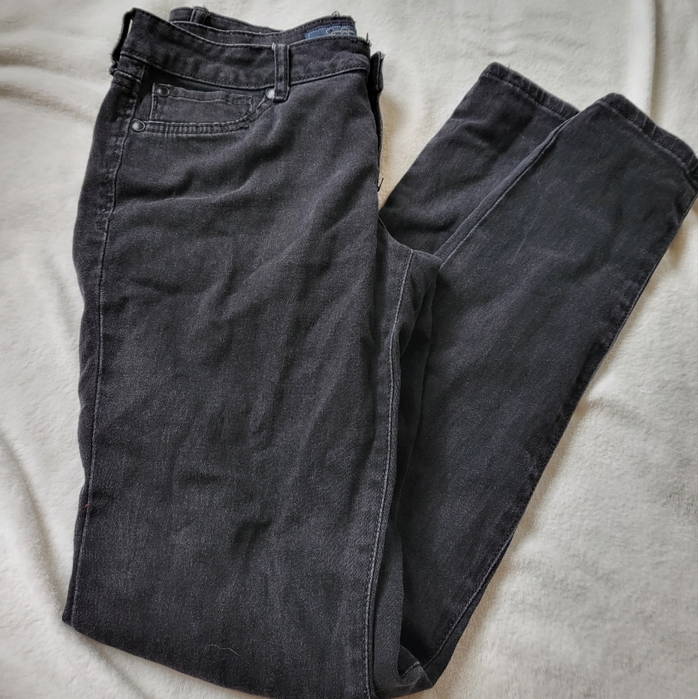 Jessica Simpson Kiss Me Jegging 27 regular faded black